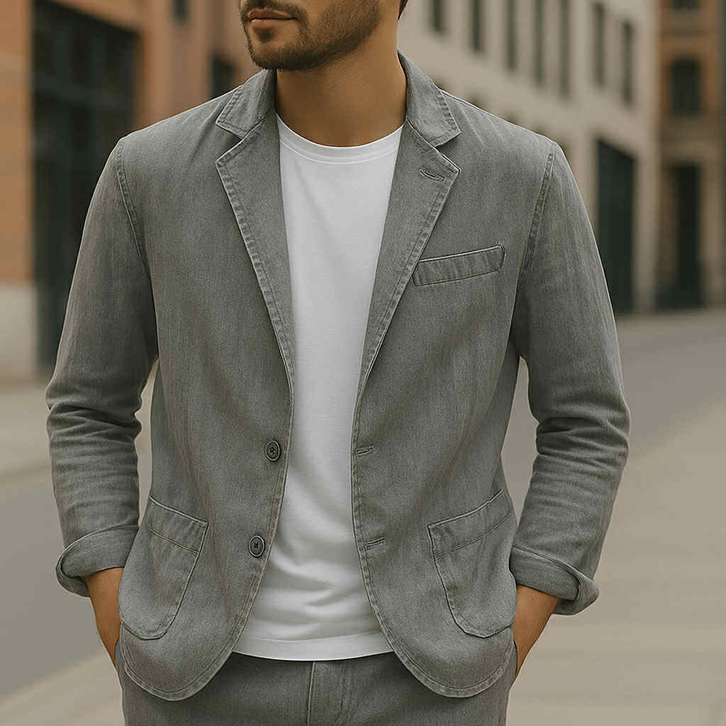 Jasper – Blazer – Leichte maßgeschneiderte Jacke
