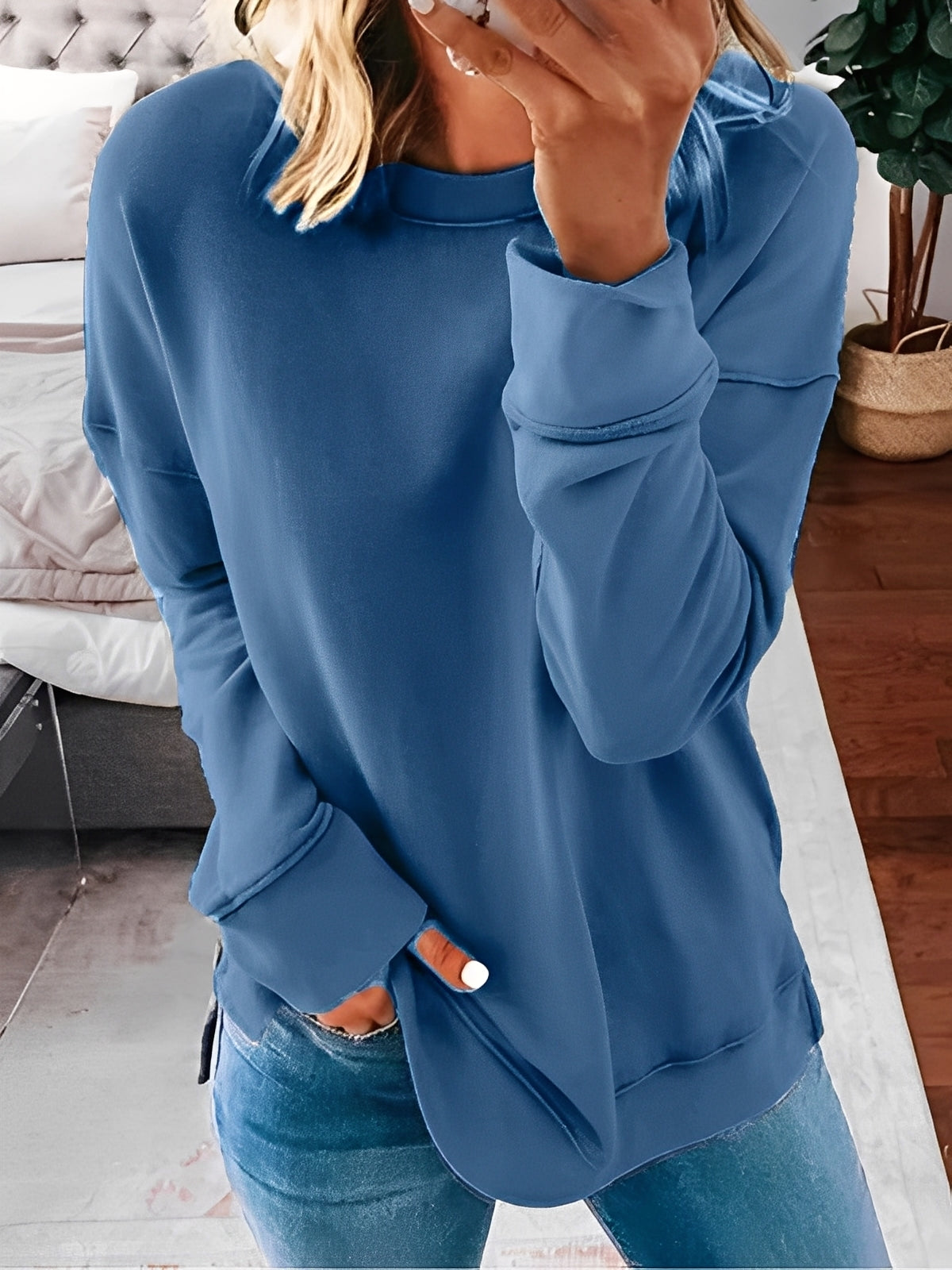 Charnette - Bequemer, Retro-Pullover für Frauen
