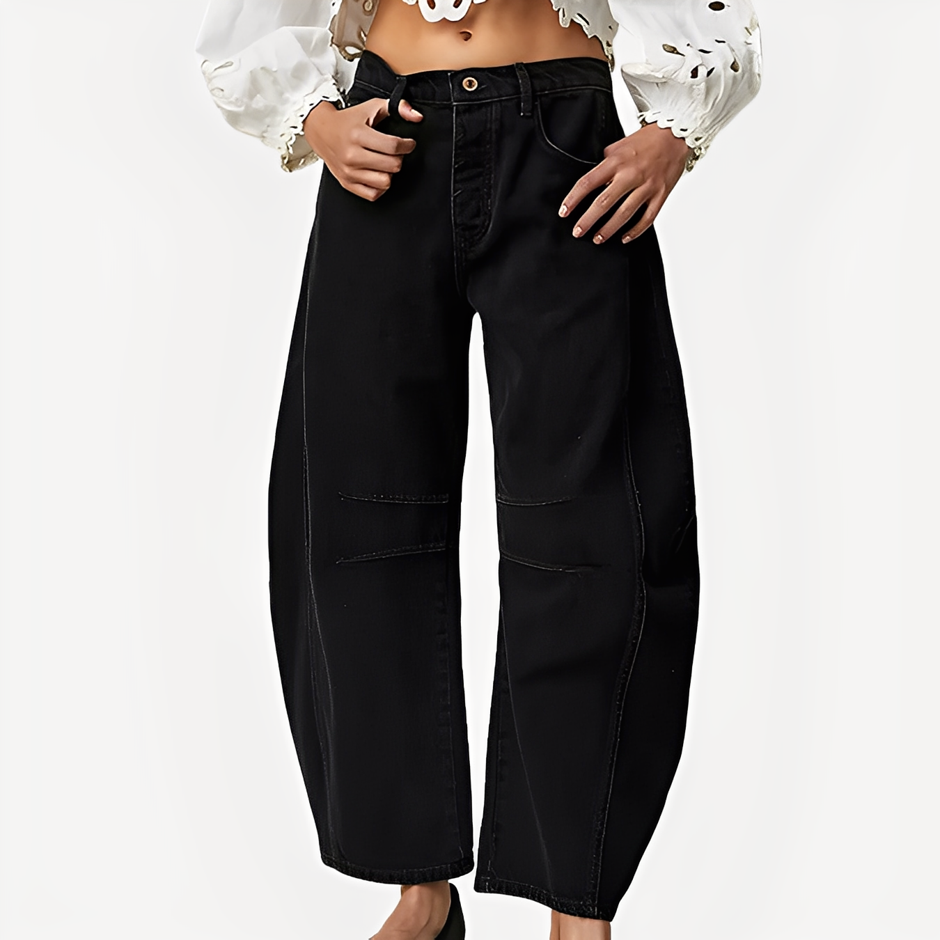 Celestine - Damen-Jeans im weiten, klassisch inspirierten Stil