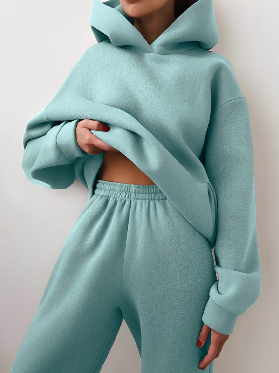 Jasmine - Bequemes Damen-Jogging-Set mit Kapuze