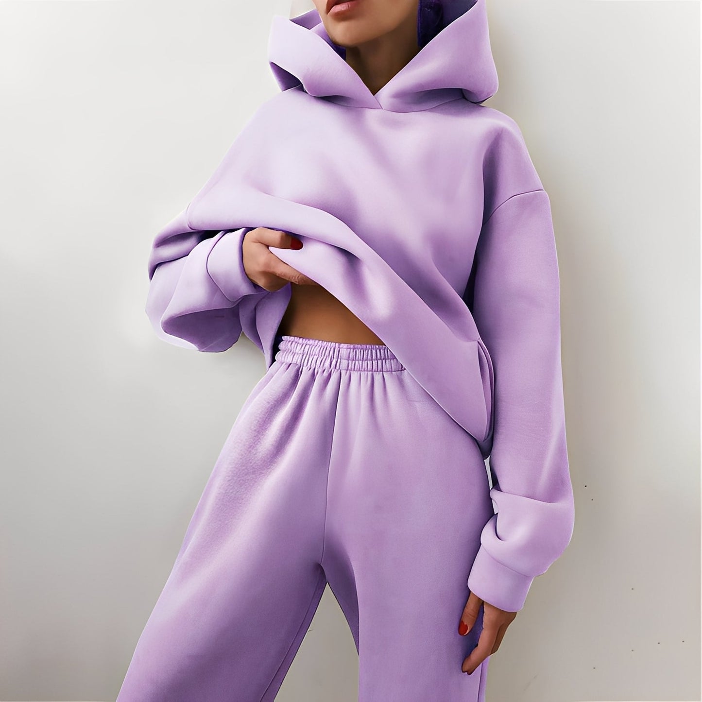 Wenona - Komfortables Hoodie-Freizeitset für Damen