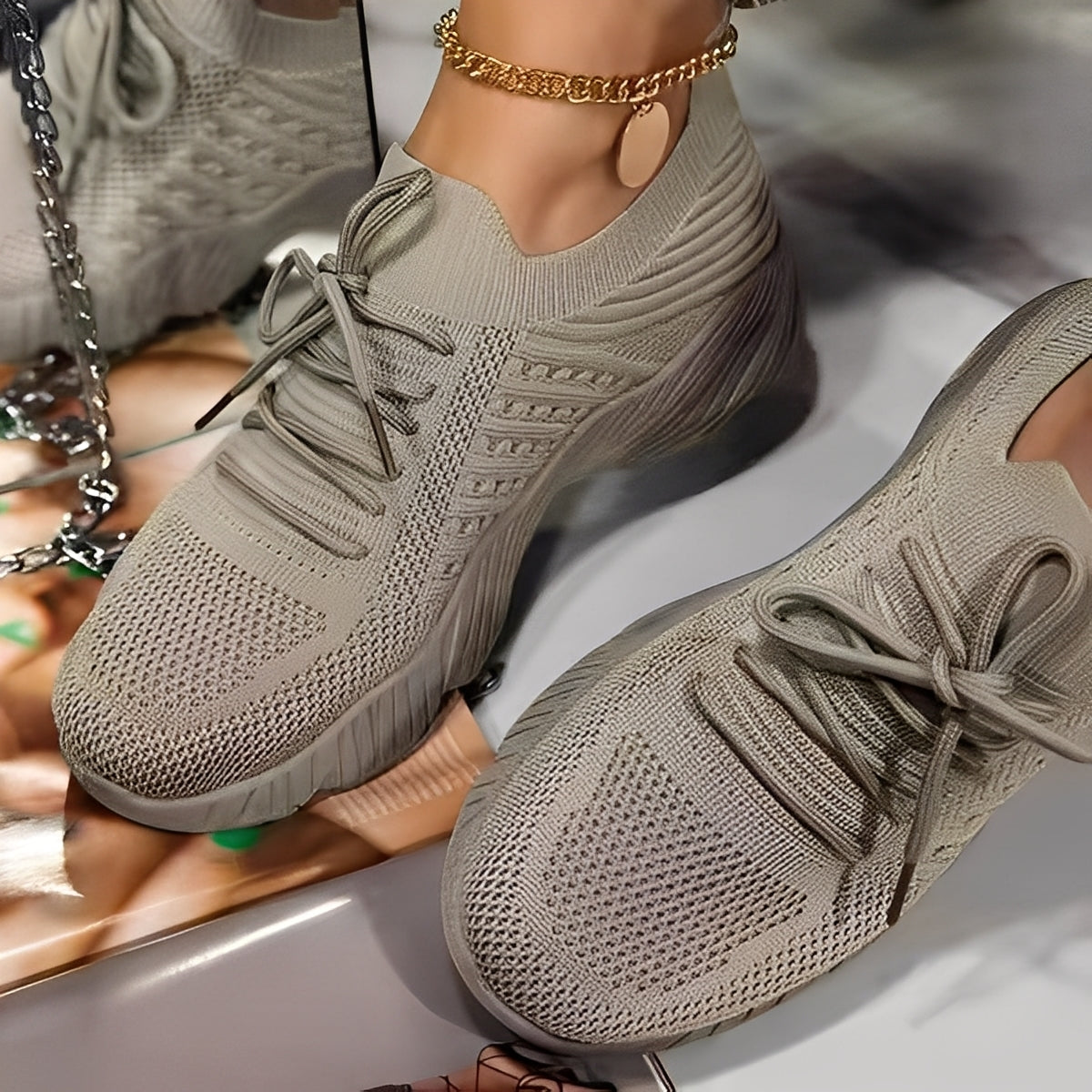 Eleanore - Freizeitschuhe für Damen mit langlebigen Gummisohlen
