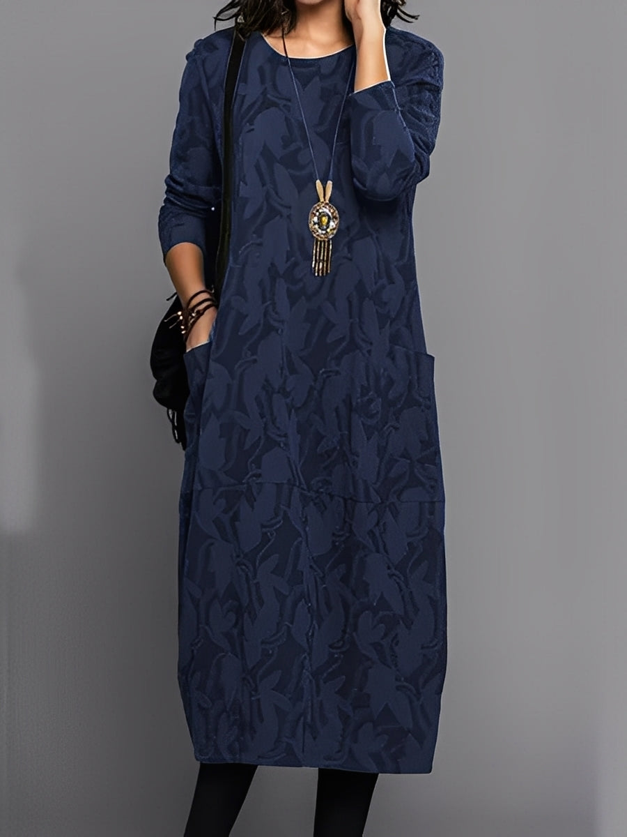 Kadence - Schickes Frauenkleid mit langen Ärmeln