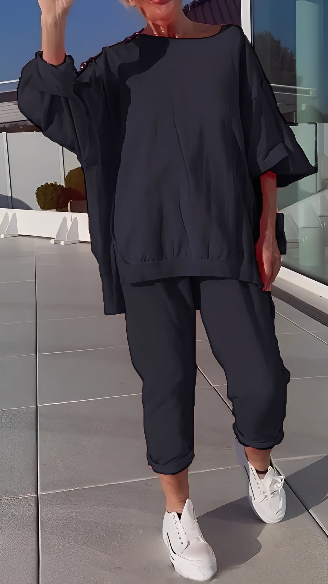 Eleanore - Komfortables Damen-Set mit weitem Oberteil und Hose