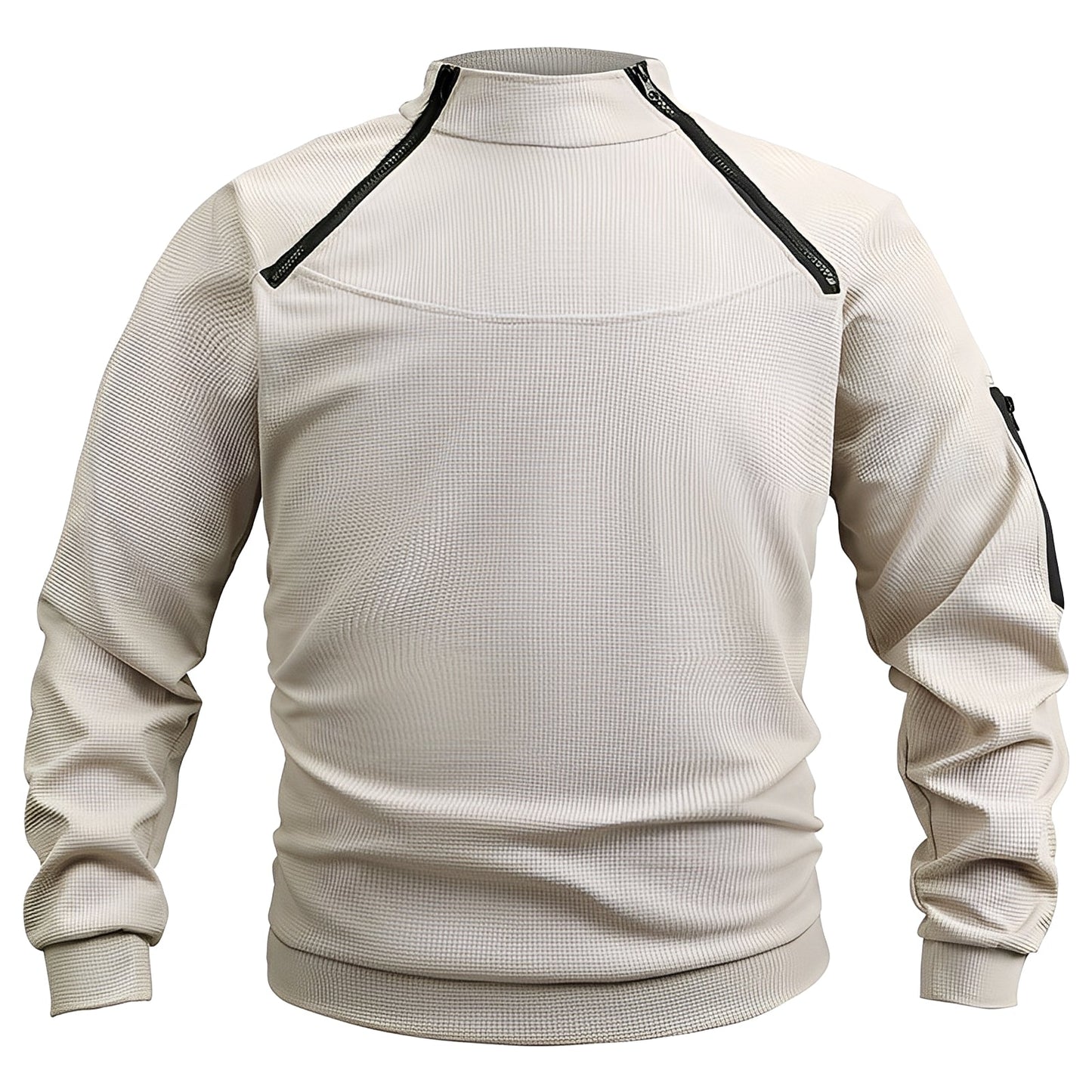 Wilbur - Herren-Fleecepullover mit Reißverschluss für Sport