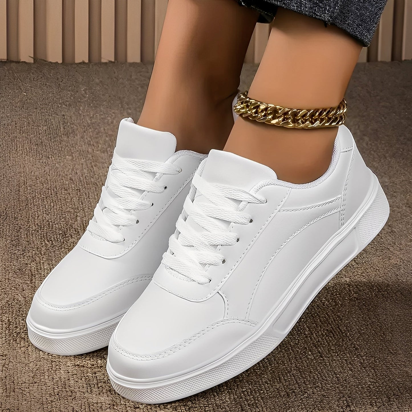 Rexanne - Trendiger Damen-Sneaker aus Kunstleder