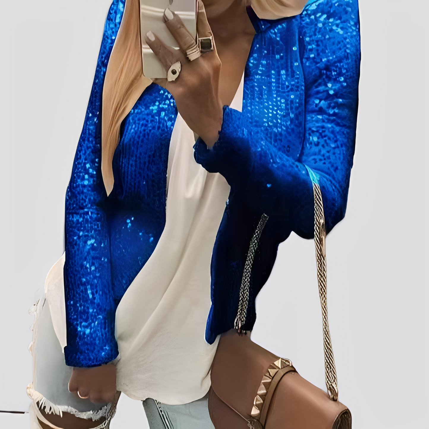 Shannen - Eleganter Damenblazer mit Schimmer