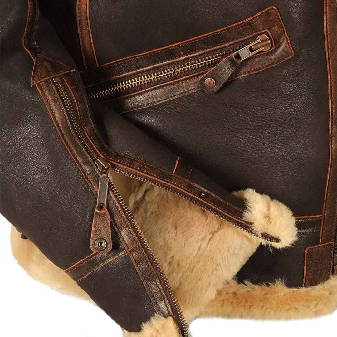 William - Klassische Herrenjacke, dick und warm