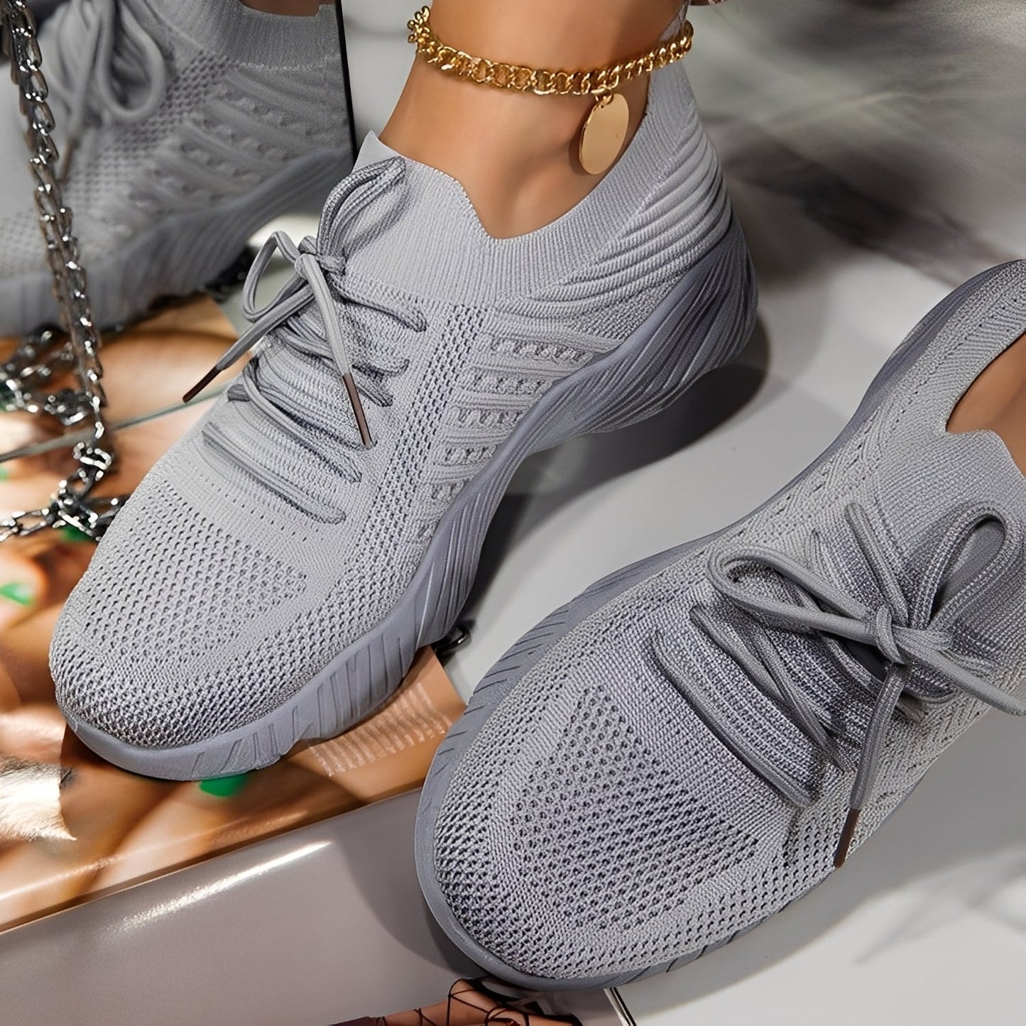 Eleanore - Freizeitschuhe für Damen mit langlebigen Gummisohlen