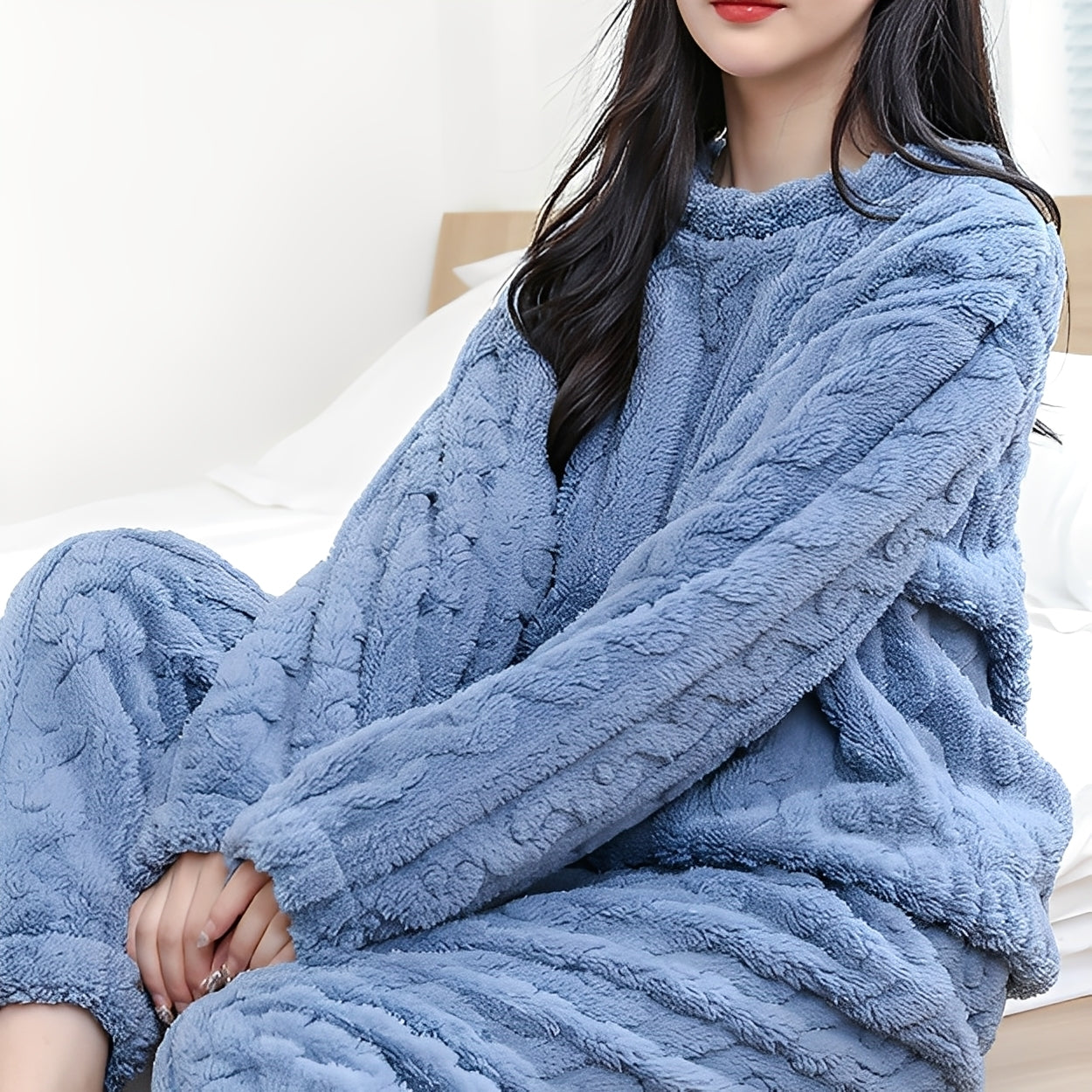 Kilie - Angenehmes, warmes Fleece-Set für Damen