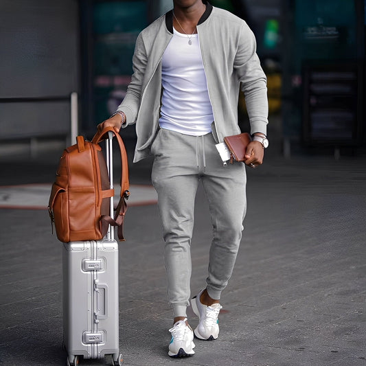 Dillon - Einfaches Männer-Set aus Jacke und Hose