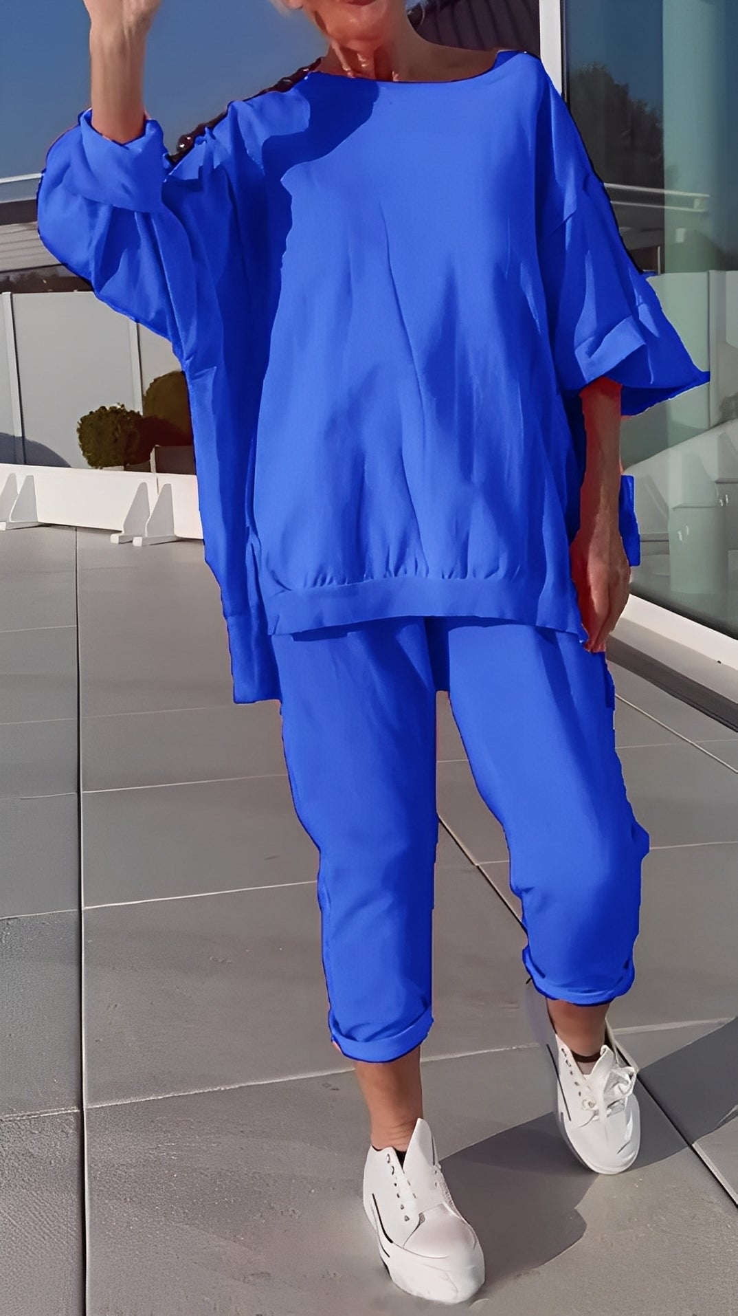 Eleanore - Komfortables Damen-Set mit weitem Oberteil und Hose