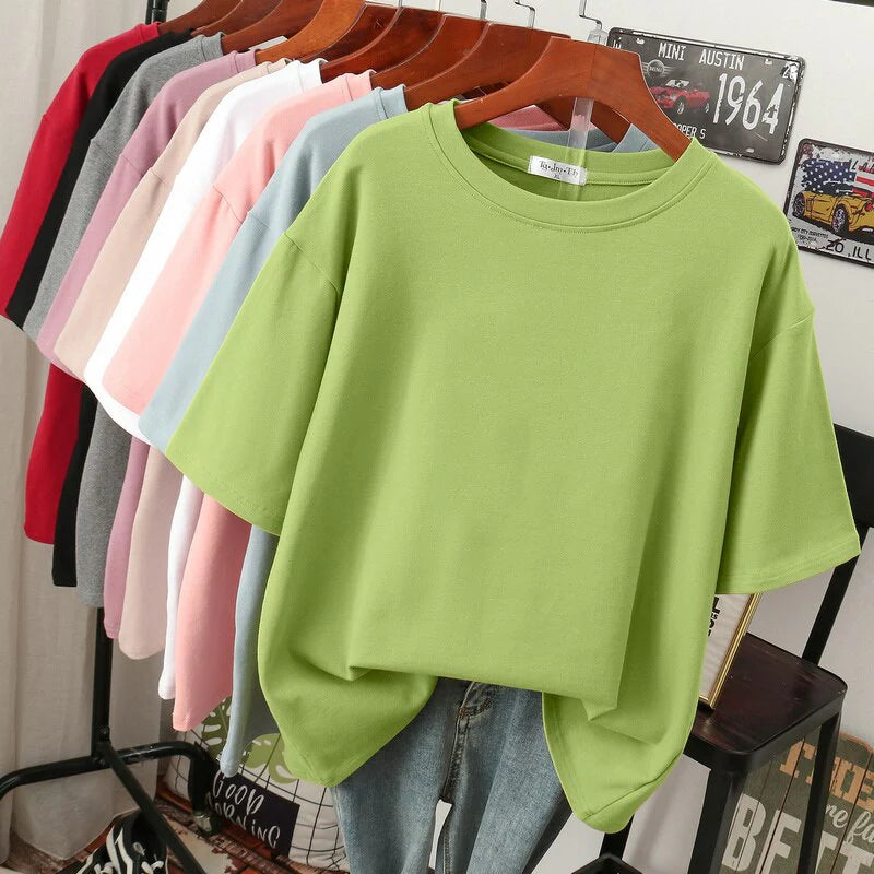 Arabella - Bequemes weites Damen-T-Shirt aus Baumwolle