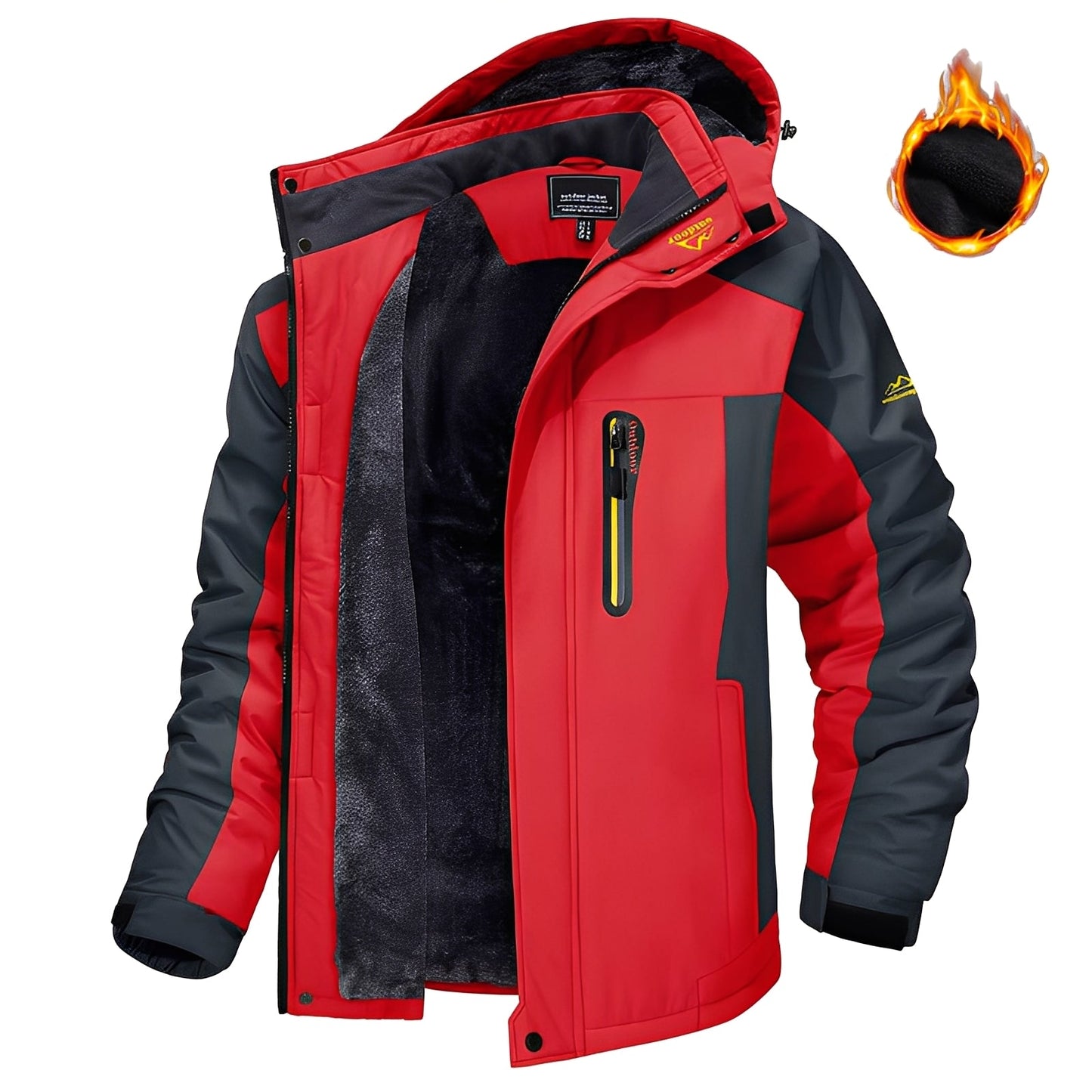 Felix - Moderne Herren-Winterjacke für kalte Tage