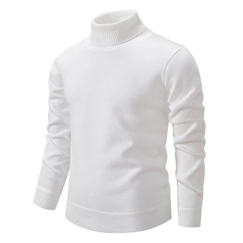 Antony - Herren-Baumwoll-Rollkragenpullover im entspannten Stil