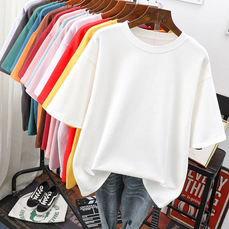 Arabella - Bequemes weites Damen-T-Shirt aus Baumwolle