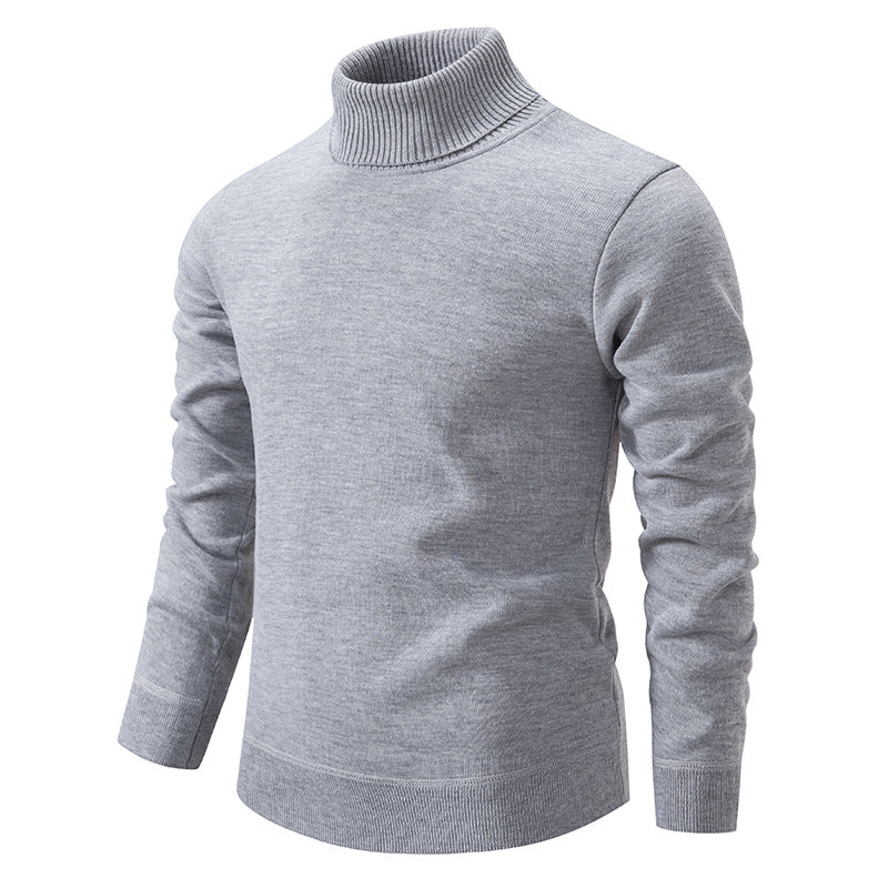 Antony - Herren-Baumwoll-Rollkragenpullover im entspannten Stil