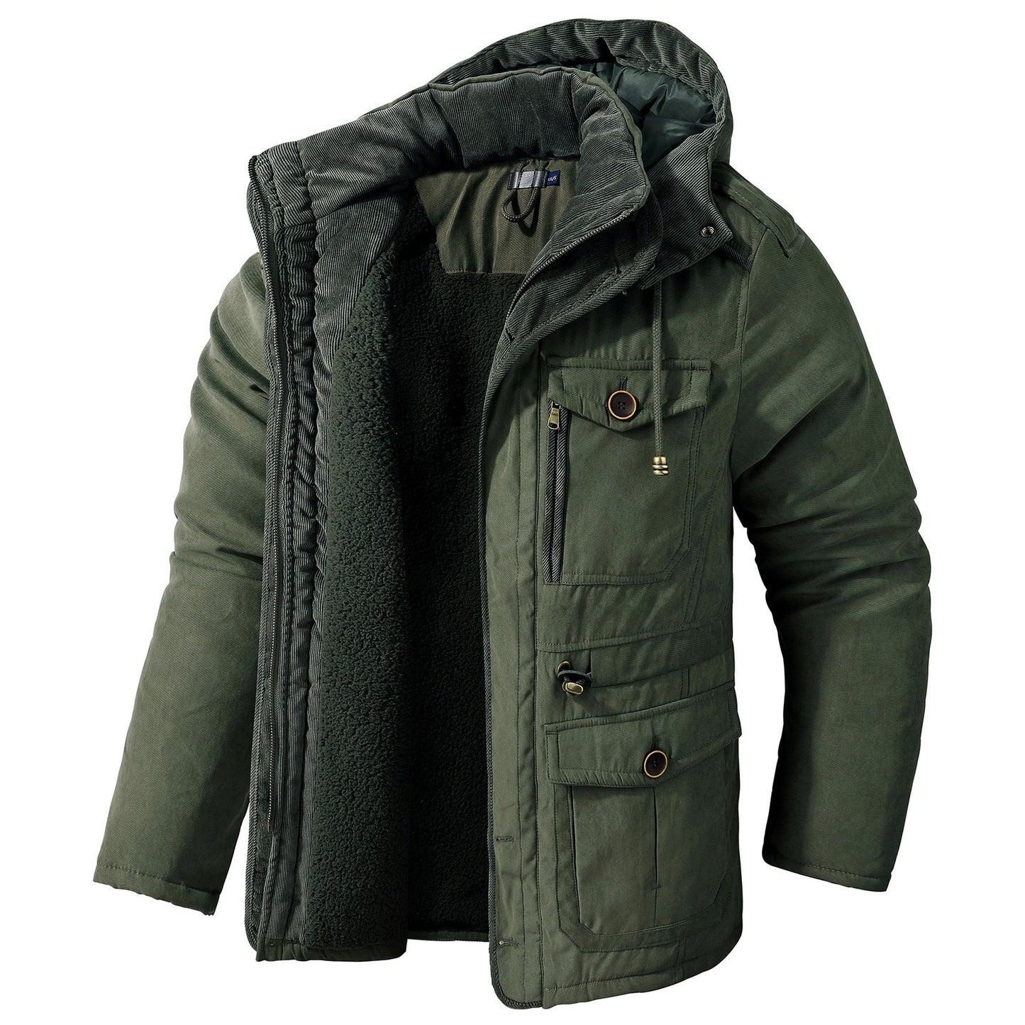 Kash - Modische Herren-Thermojacke mit Fleece-Futter