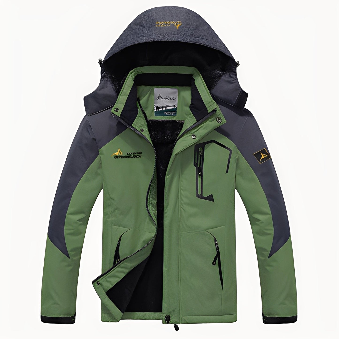 Maynard - Stilvolle Herren-Hoodie-Jacke mit Windschutz