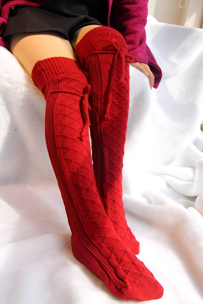 Rozanne - Stilvolle und warme Overknee-Socken für Damen