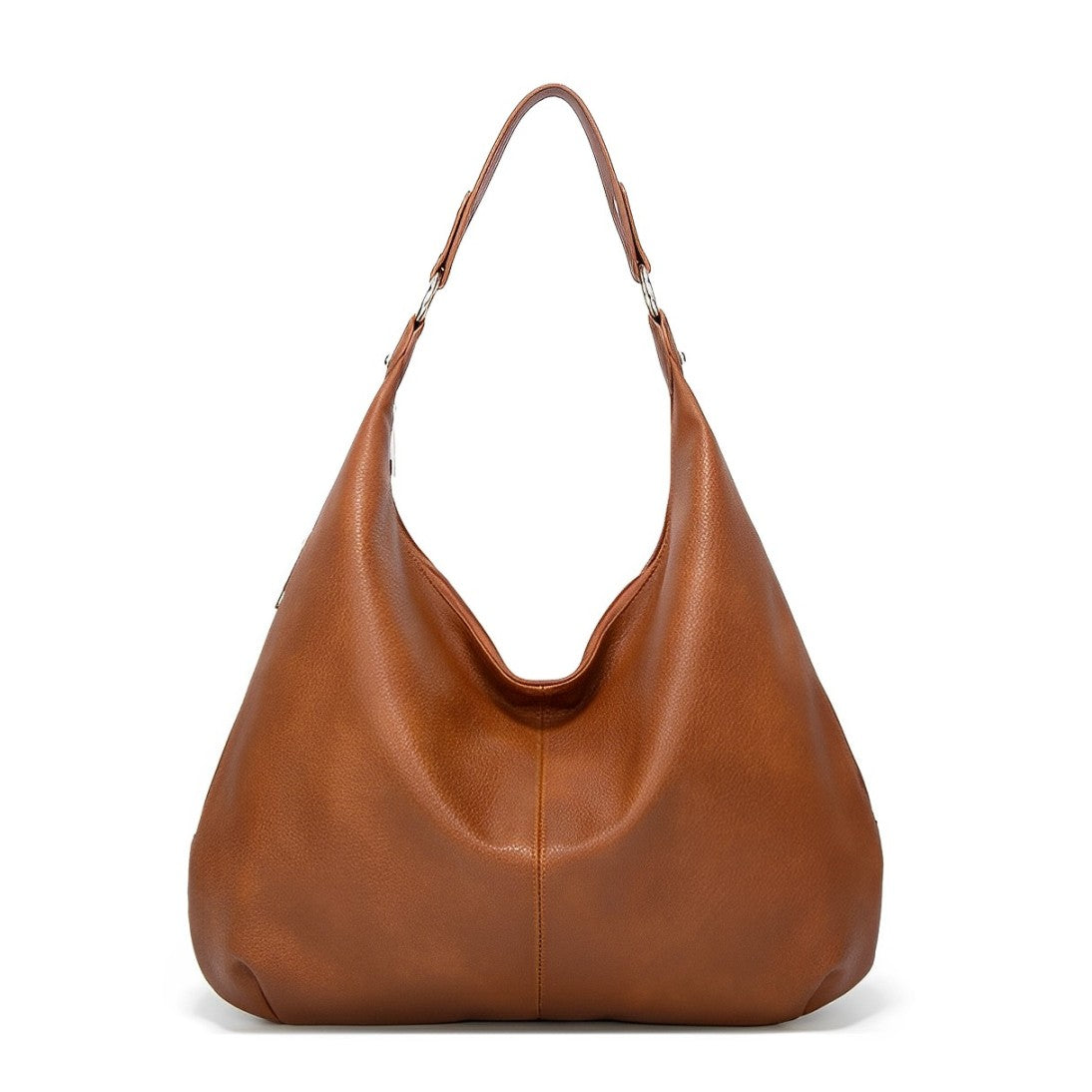 Alva – Große Schultertasche Unifarben