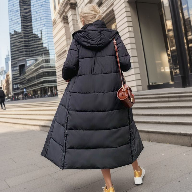 Paris – Weite Winterjacke Lang