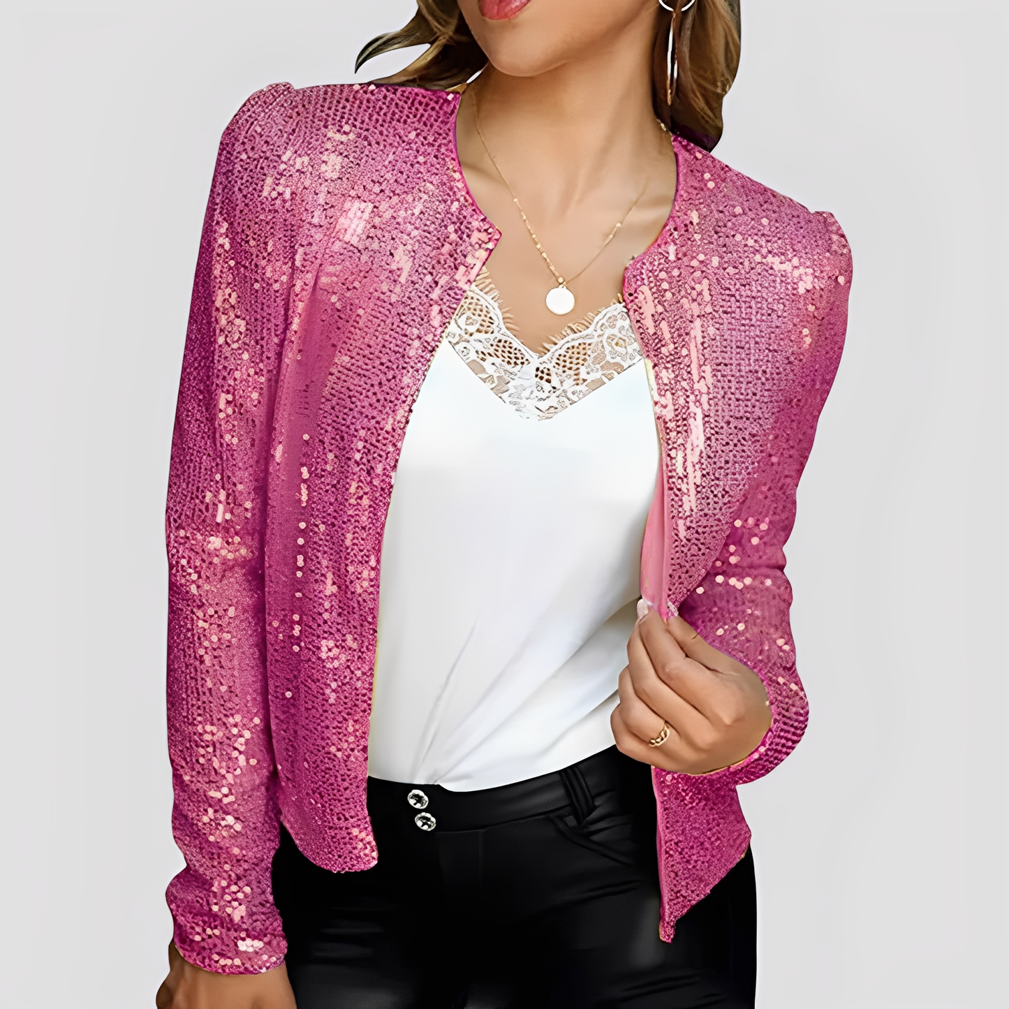 Shannen - Eleganter Damenblazer mit Schimmer