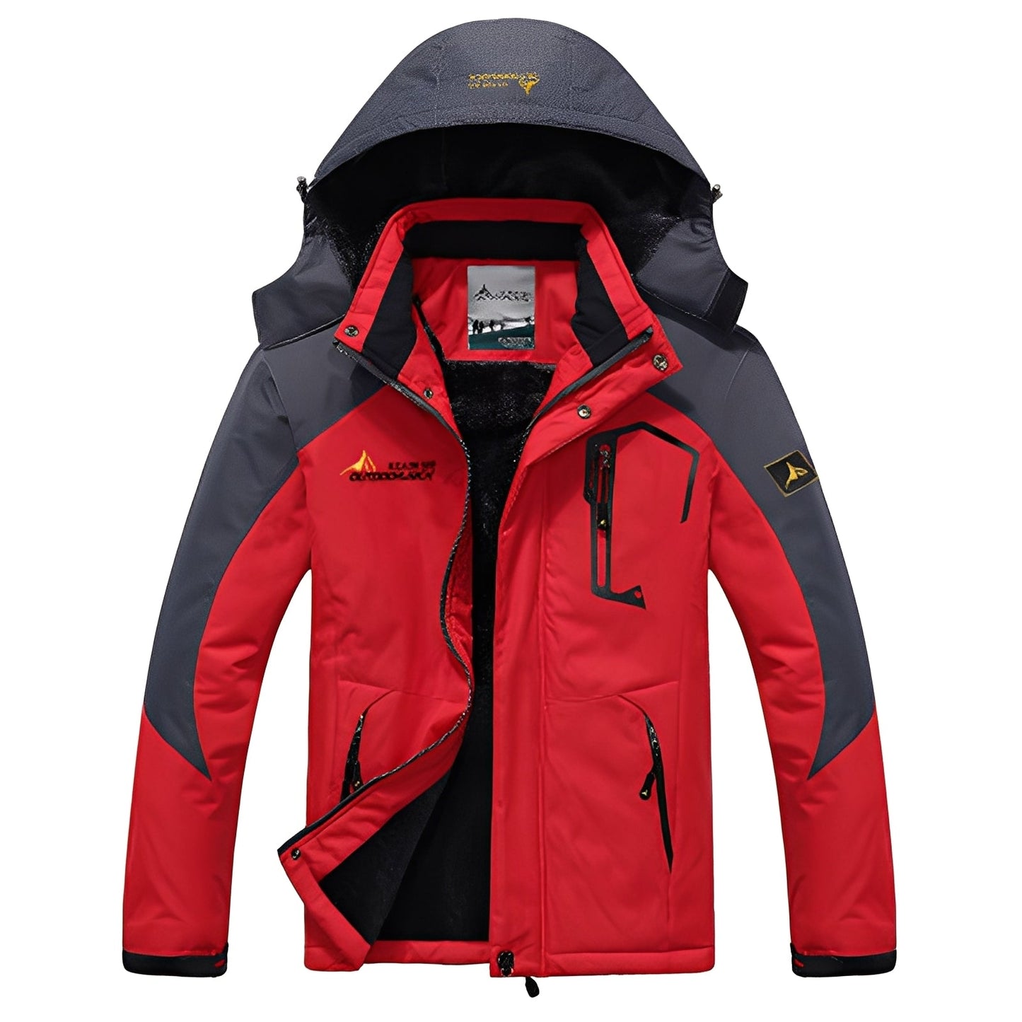 Maynard - Stilvolle Herren-Hoodie-Jacke mit Windschutz