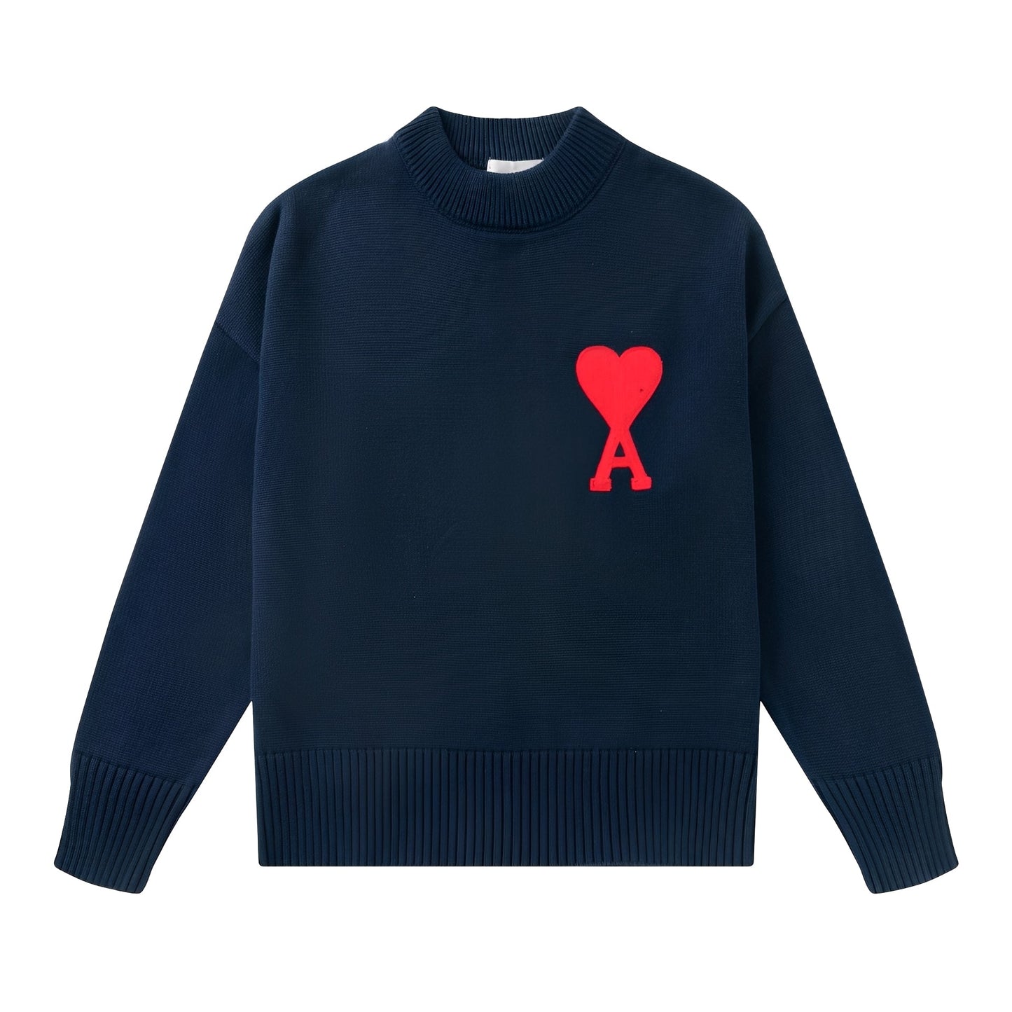 Darden - Einfacher Sweater für Herren mit Herzmotiv