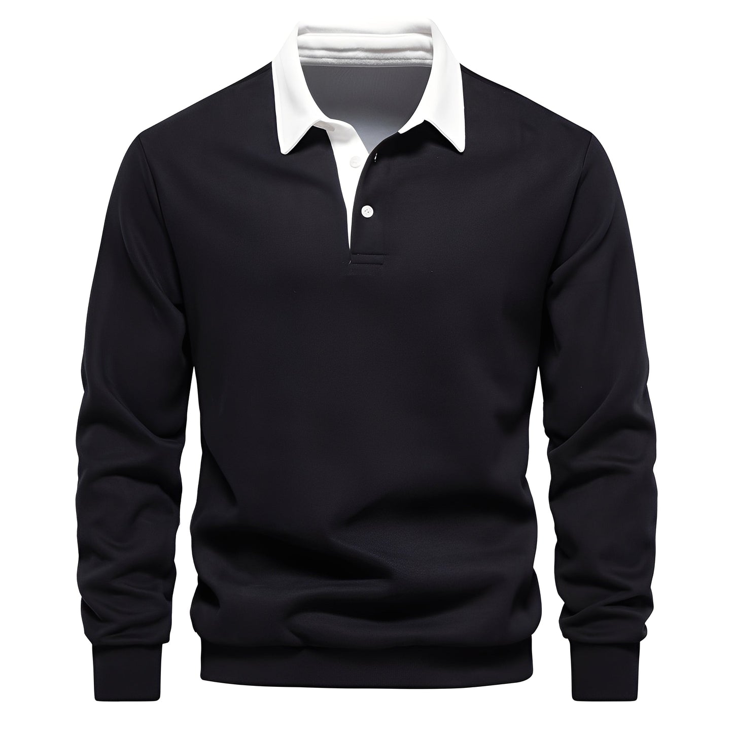 Sonnie - Herren-Langarm-Poloshirt für Bequemlichkeit