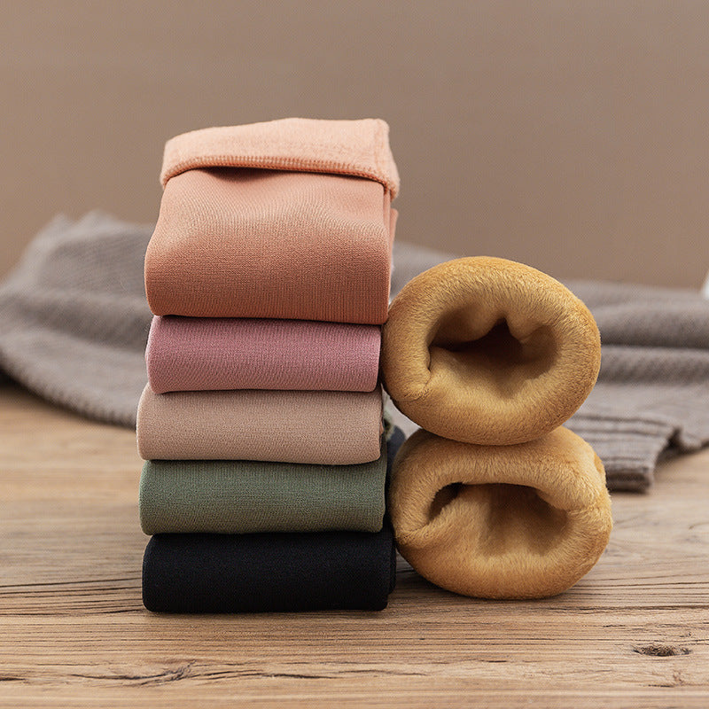 Gloria - Flauschige Samt-Wintersocken für Damen