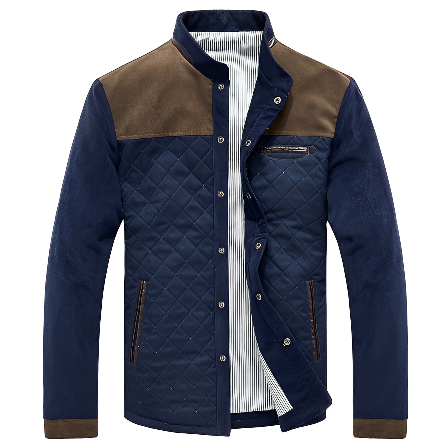 Duncan - Herrenjacke im aktuellen Patchwork-Look