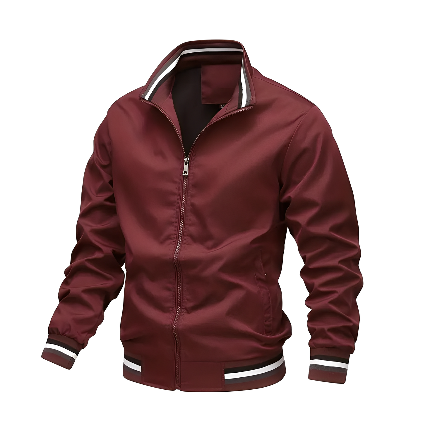 Jeremy - Coole Herren-Bomberjacke mit Streifen