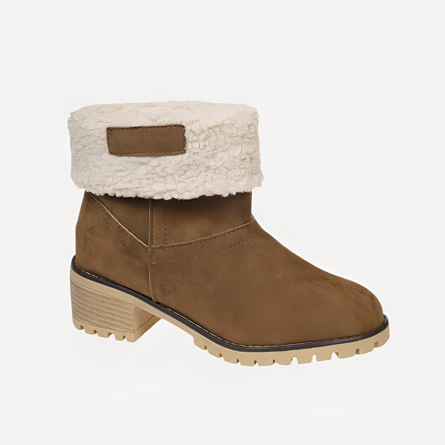 Claudia - Elegante, warme Damen-Winterstiefel mit Absatz
