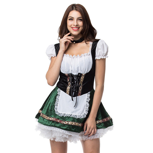 Delphia - Modernes, kurzes Dirndl für das Oktoberfest für Frauen