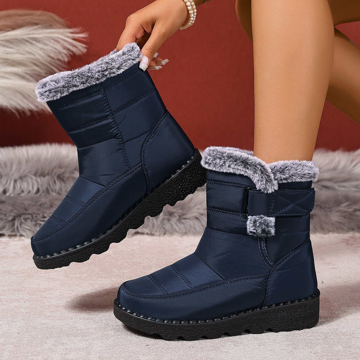 Denise - Komfortable, wasserdichte Damen-Winterstiefel
