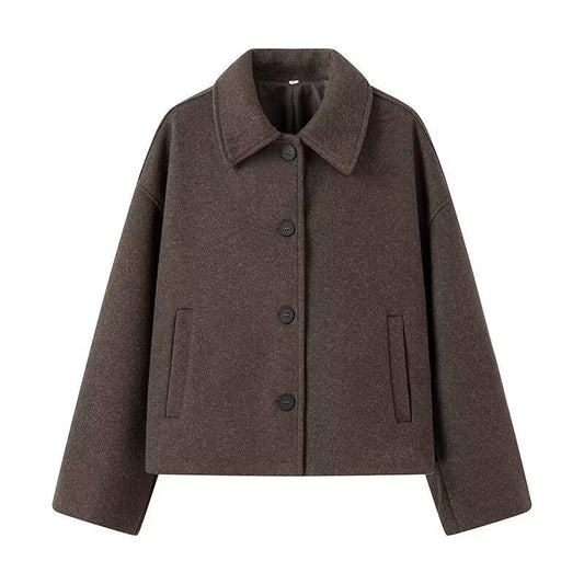 Adeline - Eleganter Damenmantel im Übergröße-Look