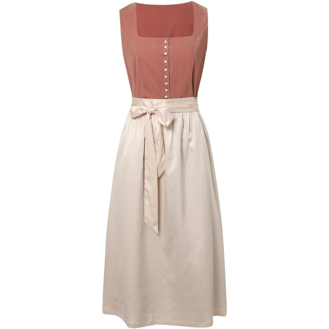 Mckayla - Elegantes Dirndlkleid für das Oktoberfest mit Schleife für Damen