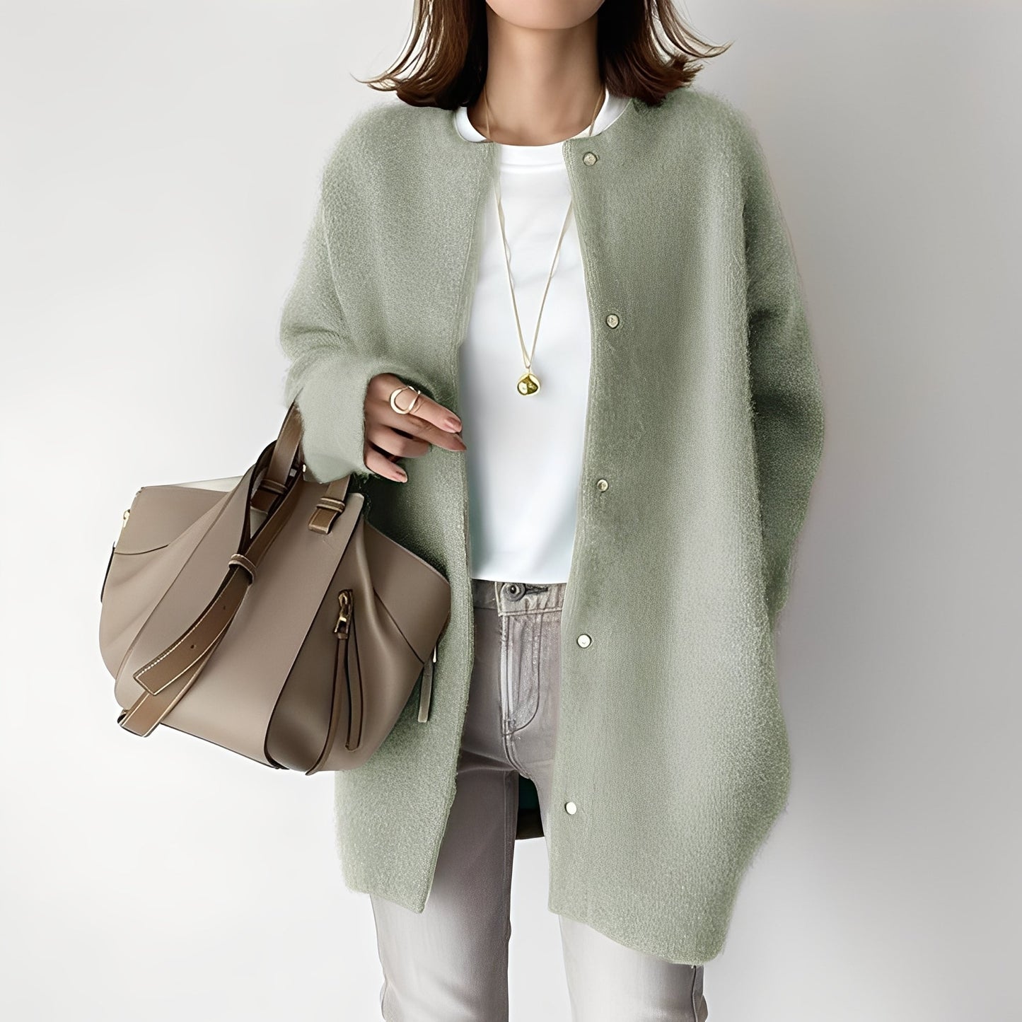 Dahlie - Eleganter, locker designter Damen-Cardigan