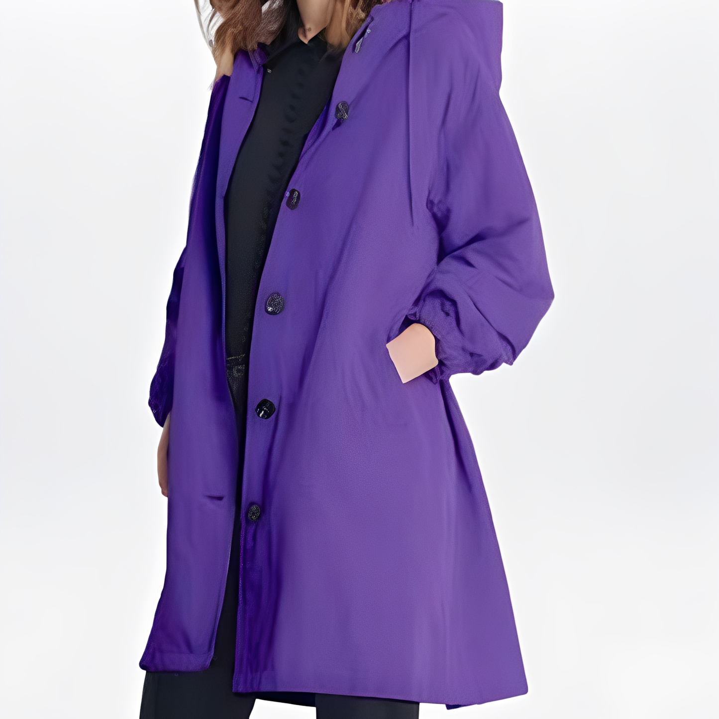 Giselle - Wasserfeste Regenjacke mit Kapuze für Damen