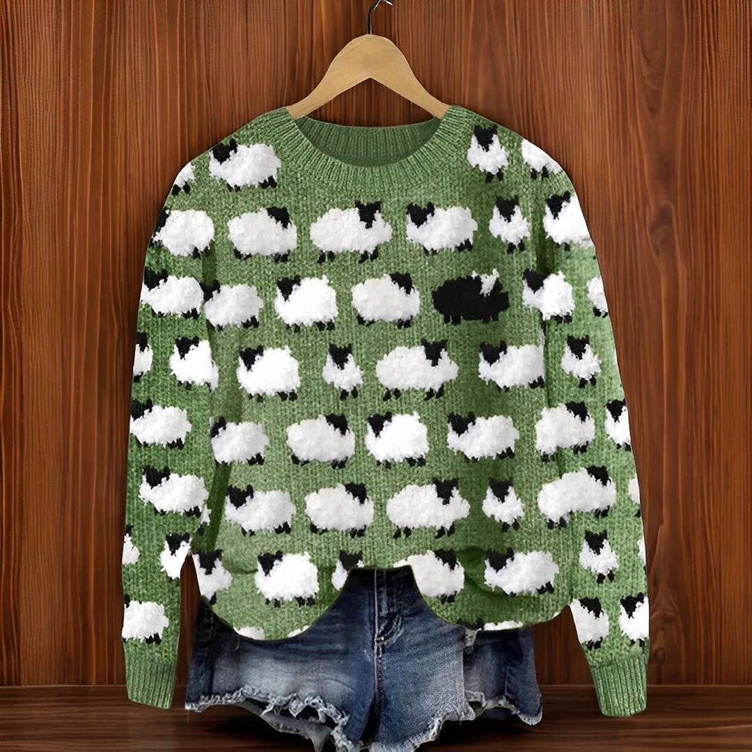 Adolphina - Komfortabler Winterpullover für Damen