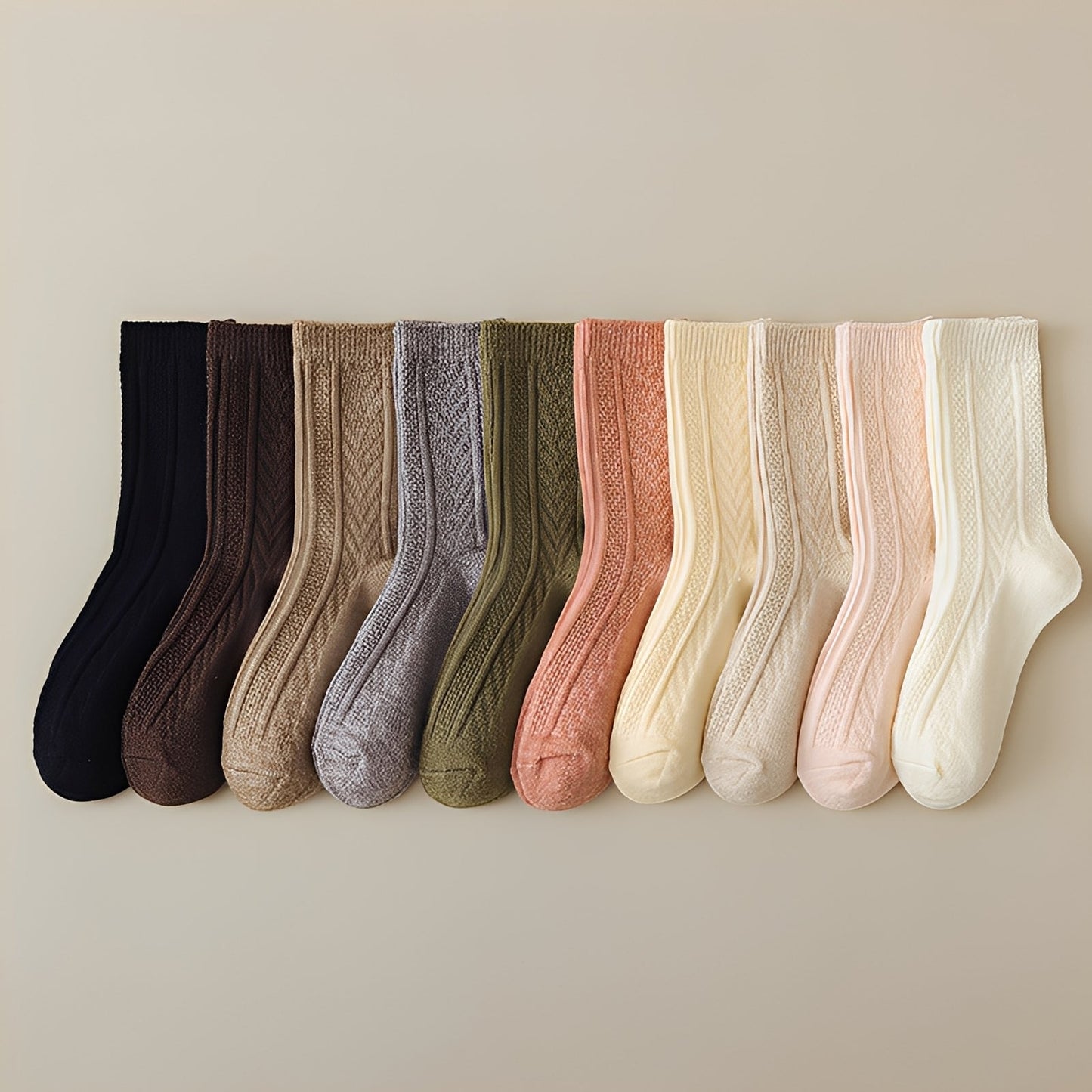 Marcelyn - Moderne, warme und dicke Wollsocken für Frauen