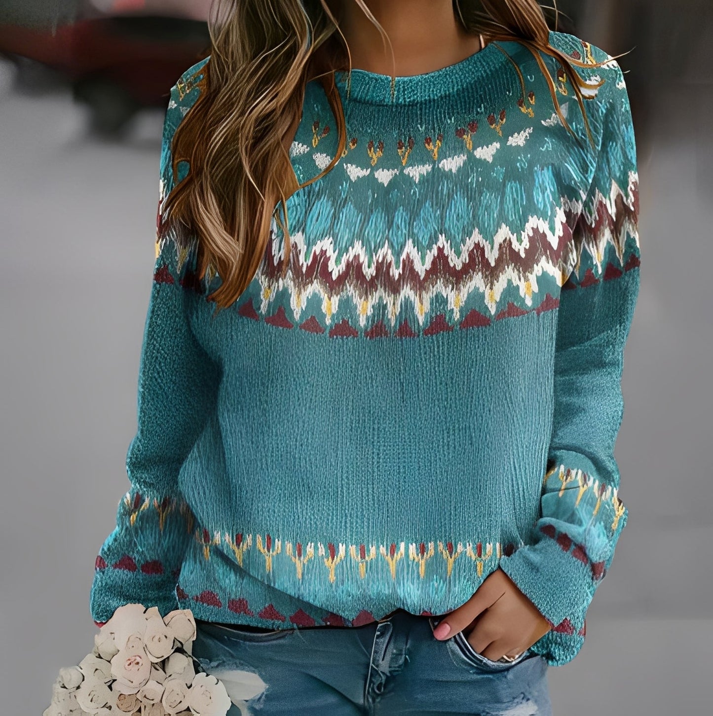 Madalyn - Damenpullover mit modernem Stil