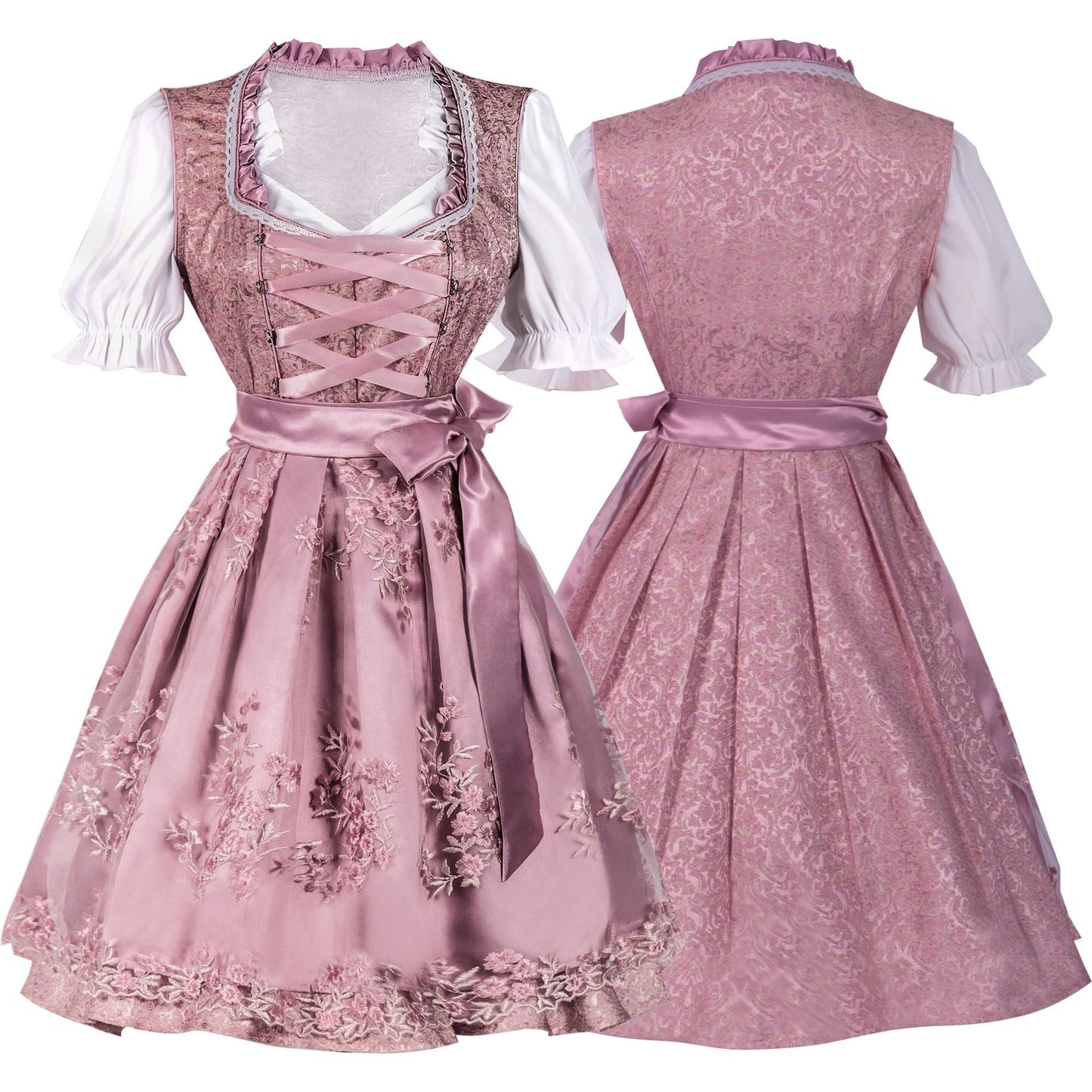 Rachael - Klassisches Oktoberfest-Dirndl mit Schleife für Damen