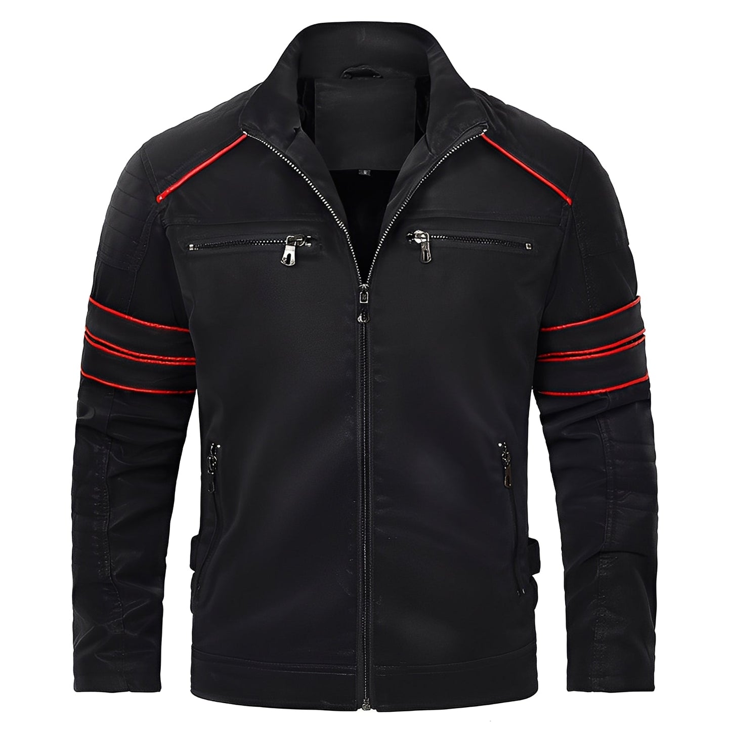 Jerold - Moderne Motorradlederjacke für Herren