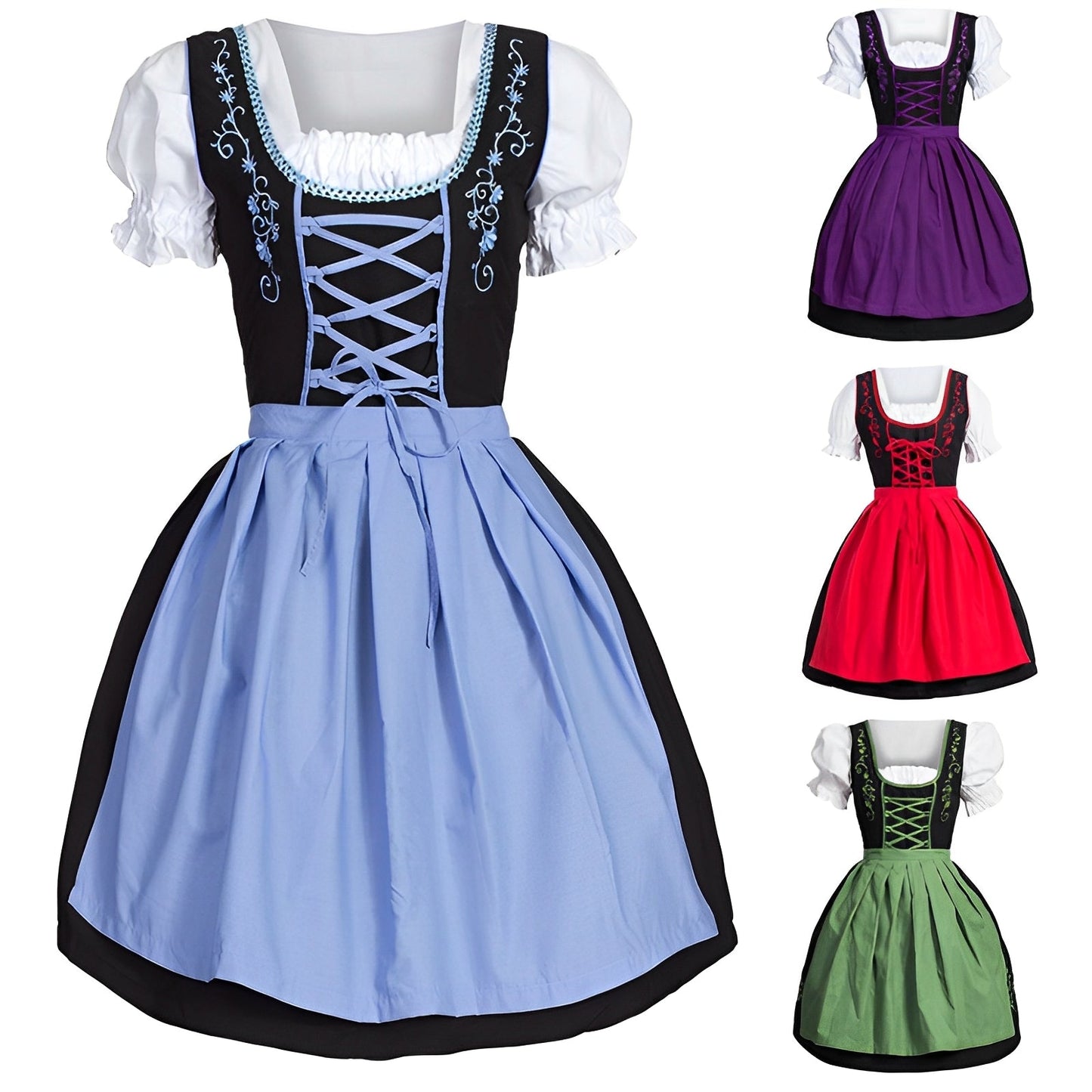 Tiffani - Weites Dirndl-Kleid für Frauen fürs Oktoberfest