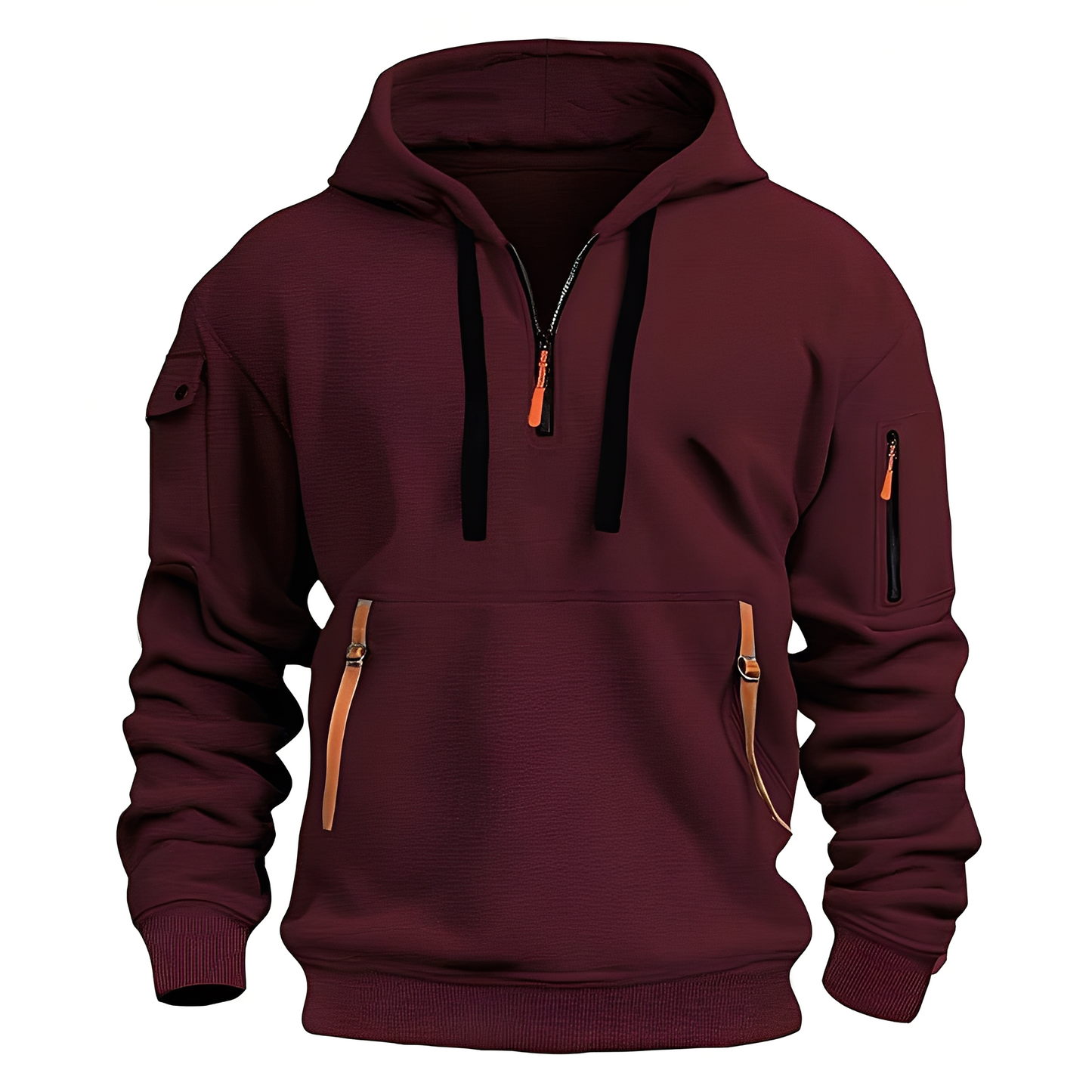 Cornell - Komfortabler Herren-Hoodie mit Reißverschluss