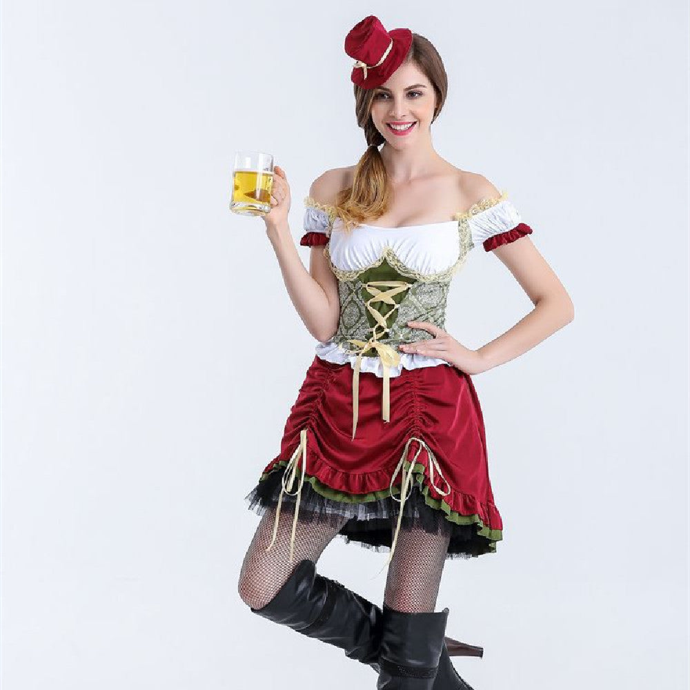 Katelyn - Schickes, schmales Oktoberfest-Dirndl für Damen