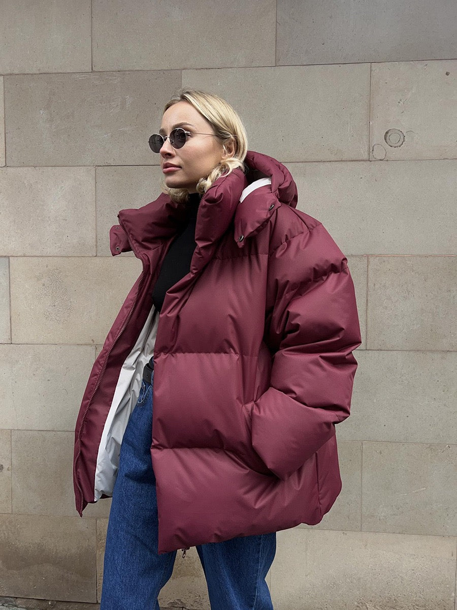 Natalia – Daunenjacke mit Kapuze