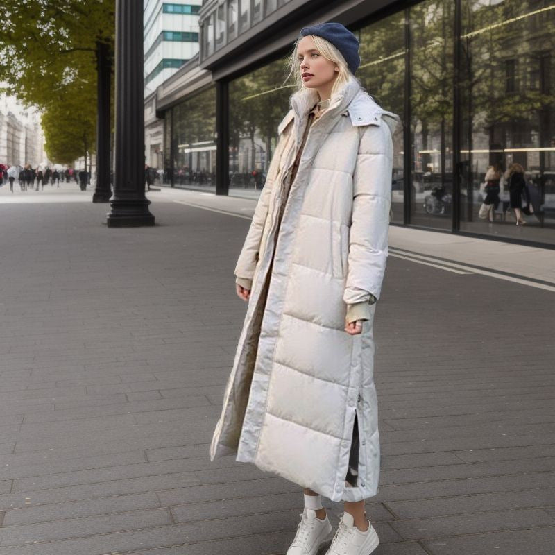 Paris – Weite Winterjacke Lang